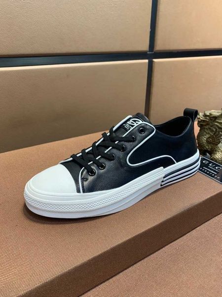 

dress shoes family g summer versatile casual shoes round headed leather low solid black viscose shoes daily board shoes high end