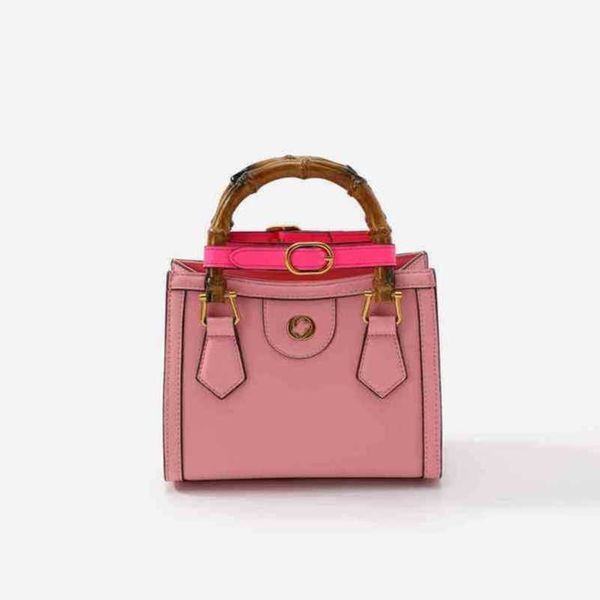 

2023 luxury bags bamboo hand messenger minority sense