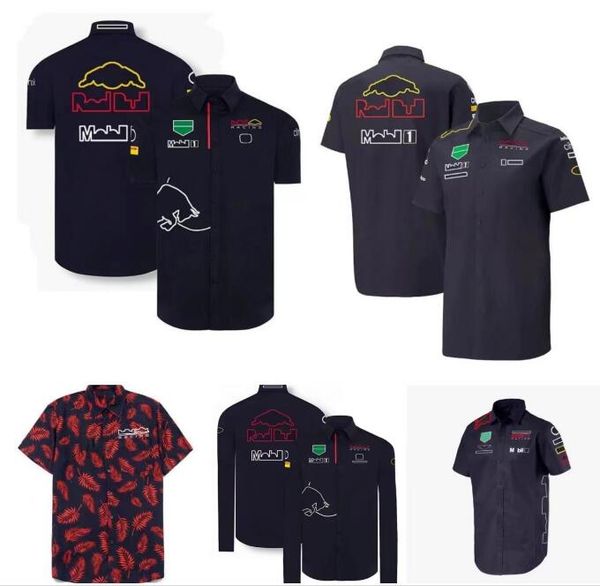 

f1 racing body shirt summer short sleeve shirt same style customized