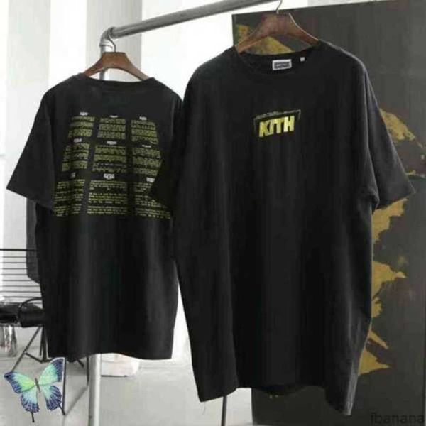 

2022 do old kith t shirt summer men women lightning treats series donut tee graphic printed pocket loose fit cotto short sleeve otkn, White;black