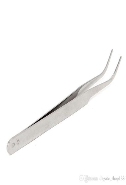 

professional stainless steel highprecision elbow tweezer diy tool for diamond drawing watch repair tools8530395