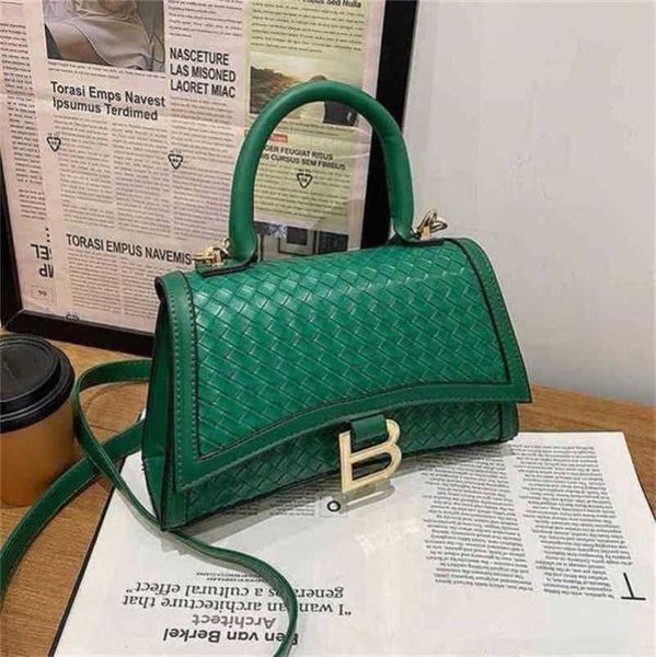 

designer luxury bags version shoulder messenger woven texture