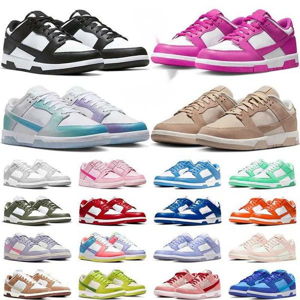 

with men women panda lows designer shoes triple pink active fuchsia sneakers white black green apple unc low grey fog syracuse pn dust gai m