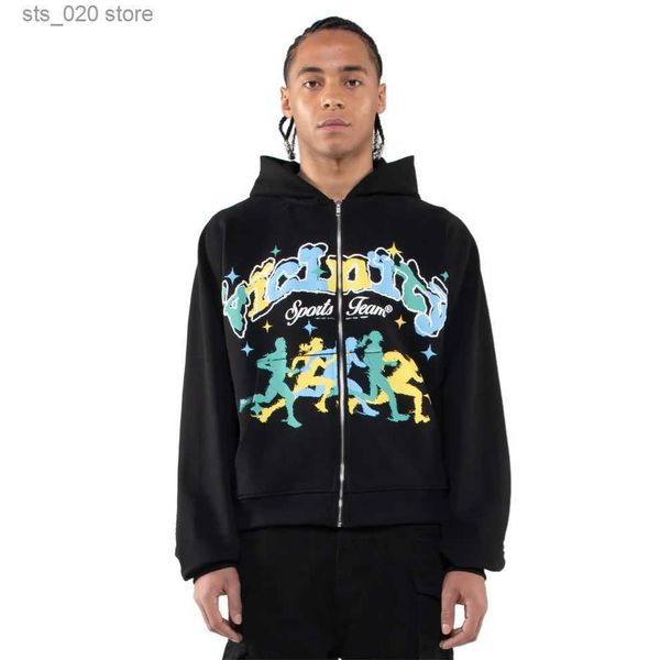 

women's hoodies sweatshirts 2023 y2k fall/winter style strive for forward hoodies women's trend korean cartoon print loose versati, Black