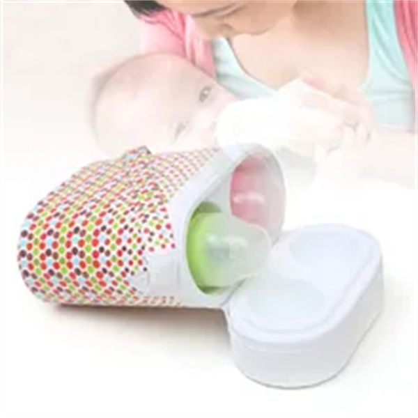 

cute baby bottle warmer insulation bag travel cup portable feeding milk bottle warmer storage bags for baby feeding milk bottle a1, Black