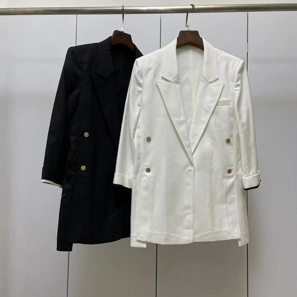 

new t-oteme acetic acid light white black two color suit
