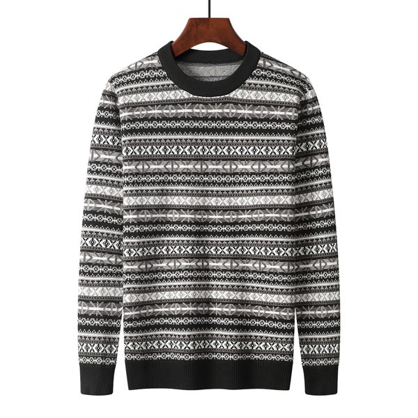 

mens spring autumn lapel pullover sweater male long sleeve casual jumpers men striped slim fit knitted a6688, White;black