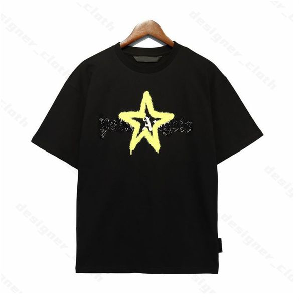 

2023 spring and summer new short-sleeved t-shirts have a style, the fabric feels very comfortable, super versatile and good-looking, the sam, White;black