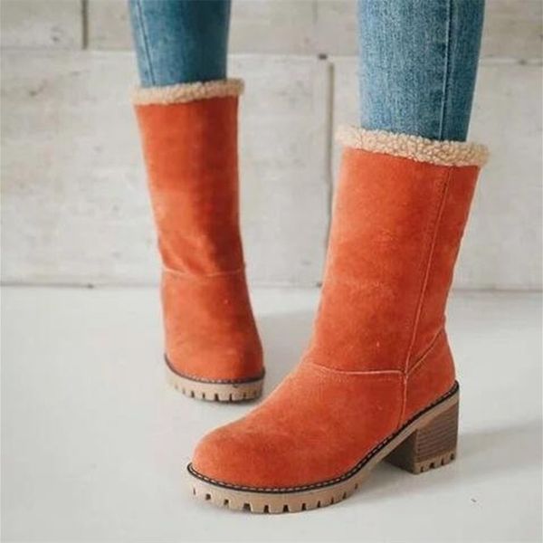 

designer classic snow winter boots men plush suede suede boot black grey orange mens boots trainers outdoor sports sneakers size 35-44
