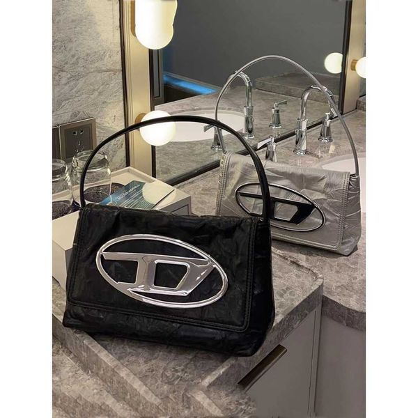 

underarm designer diesels d women's bag hobo silver high-end texture niche girl style portable medieval shoulder nply