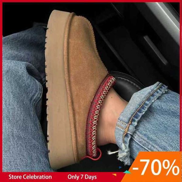 

boots ug women tazz sandals uggly fur slides classic wgg ultra mini platform boot tasman slip-on les petites suede wool blend comfort winter, Black