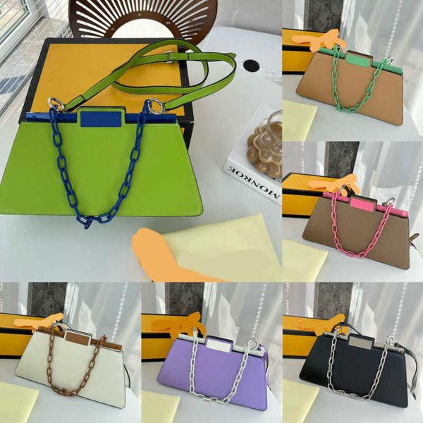 

fd clip designer bag women acrylic chain shoulder bags designer handbags fashion crossbody bags purses cross body 230715