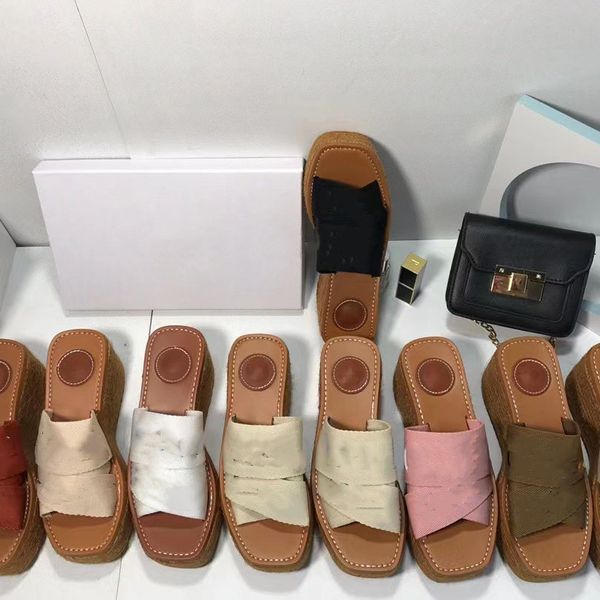 

designer slippers sliders slides platform sandals woody flat mule the maisons o signature adorns the inner sole the easy slipon design makes, Black