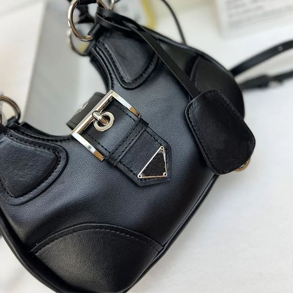 

luxury tote bag designer crossbody bag women underarm bags vintage crescent shoulder bag letter dermis totes designer bag handbag inall cate, Black;red