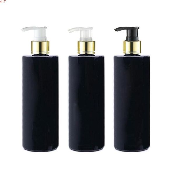 

20pcs 500ml black lotion pump shampoo bottle containers for cosmetic packagingblack pet with liquid soap dispenserhigh qiantity3402603