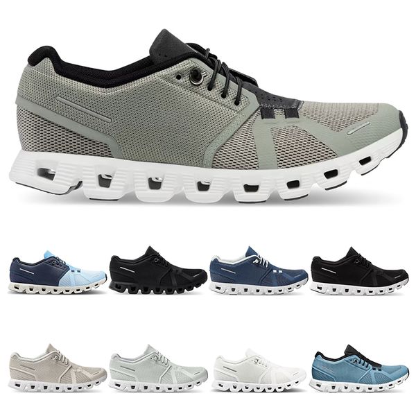 

outdoor oncloud 5 running shoes white black purple mens womens sports sneakers trainers