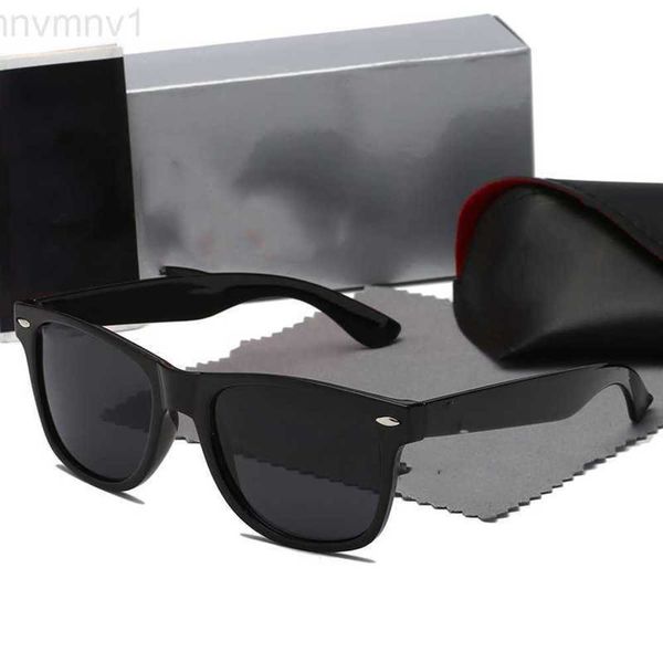 

bans brand design polarized sunglasses 2140 men s women pilot sunglasses uv400 eyewear glasses metal frame polaroid rays lens with box, White;black