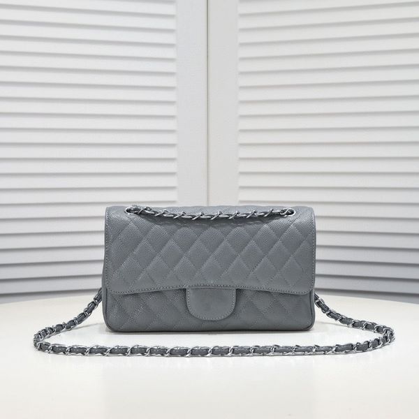 

designer bag shoulder bags tote bag channel chain bags classics flap luxury caviar handbag check velour thread purse double letters solid ha