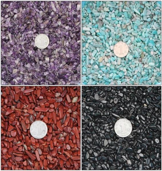 

18 colors natural crystal mixed stones tumbled chips crushed stone healing crystal jewelry making home decoration 866 b32566637, Green;white