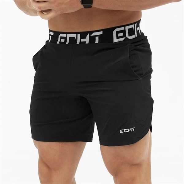 

men's shorts men fitness bodybuilding shorts man summer gyms workout male breathable quick dry sportswear jogger beach short pants 2307, White;black