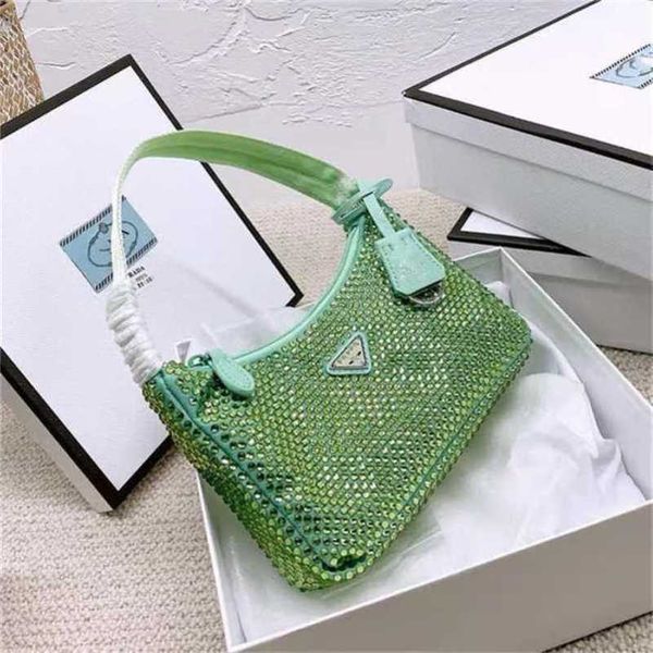

2023 luxury bags super flash rhinestone hand mobile phone hobo