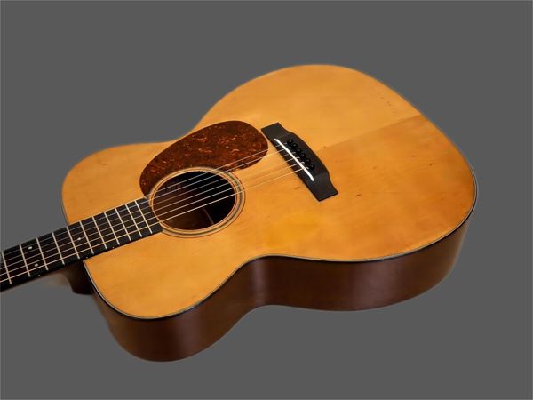 

000-18 vintage pre-war acoustic guitar, adirondack spruce