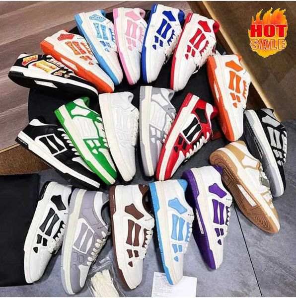 

designer shoes imiri sneakers outdoor running shoes bandana spring sneaker men women casual shoes low shoe leather bones applique upper eva, Black