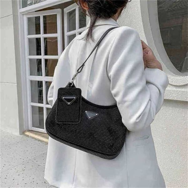 

2023 new luxury bags underarm rivet street trend girl
