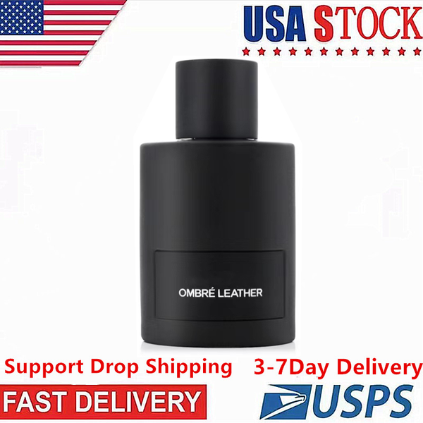 

high-end lady parfum perfume ombre-leather 100ml perfume fragrance black men women long time smell spray christmas gift