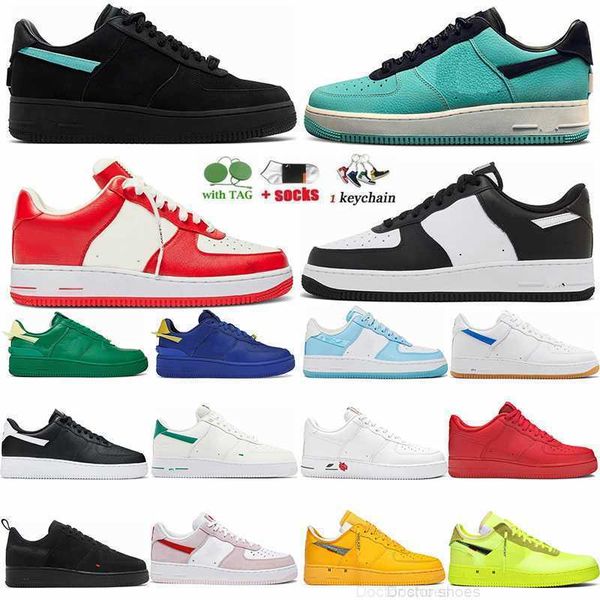 

tiffany blue x 1 running shoes low 1837 friends and family triple black white 07 panda total orange red blue light green mens womens designe