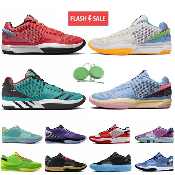 

ja 1 men basketball shoes ja morants 1s designers day one black game royal phantom chimney chicago scratch mismatch outdoor sneakers