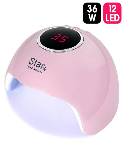 

nail dryer for nail led uv lamp mini usb lamp for manicure lcd display drying all gels nail polish nails art tools 36w rra8514563885