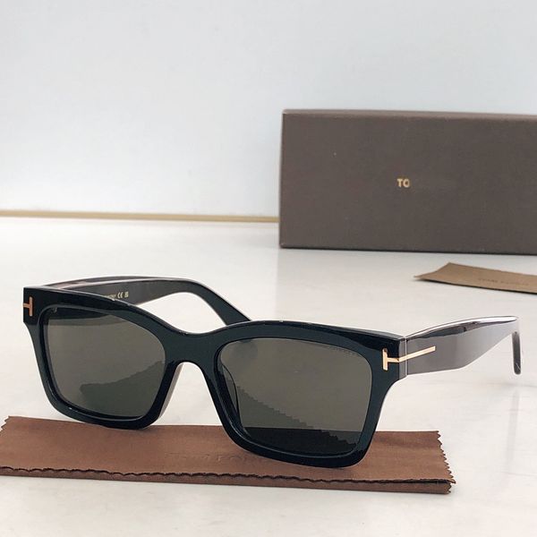 

tom sunglasses square c shaped decorative sunglasses mens women peach metal brown blue yellow lenses wooden legs frameless brand optical fra, White;black