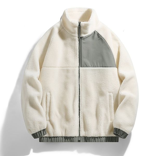 

men's jackets 2023 winter jacket men autumn hip hop streetwear fleece soft warm harajuku coats black clothing loose luxury male 230726, Black;brown