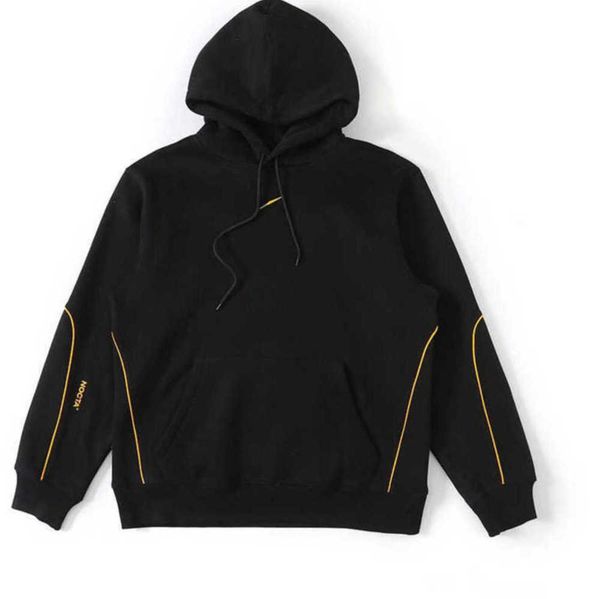 

designer hoodie mens sweatshirt nocta hoody embroidery hooded sweater men women sports pullover coat casual loose power flow design a hoodie, Black