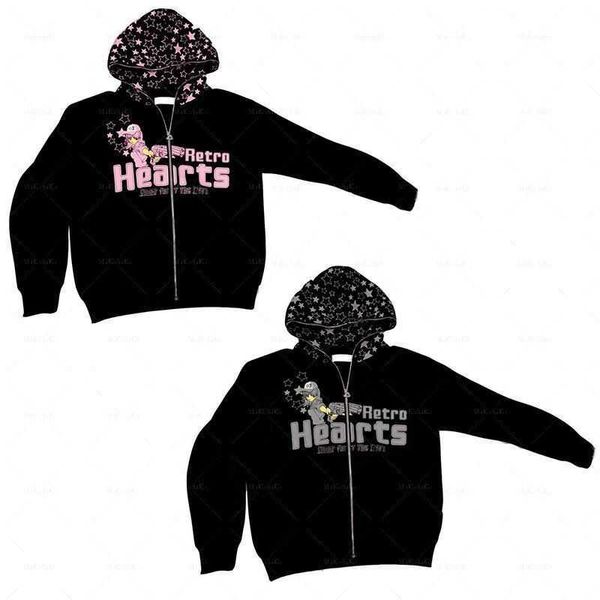 

men and women with the same couple coat hoodie to wear the new oversize loose american cardigan winter plus fleece thick coat autumn and win, Black;brown