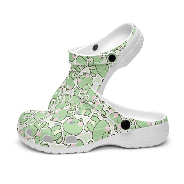 

diy custom shoes slippers mens womens many smiling frogs sneakers trainers 36-48