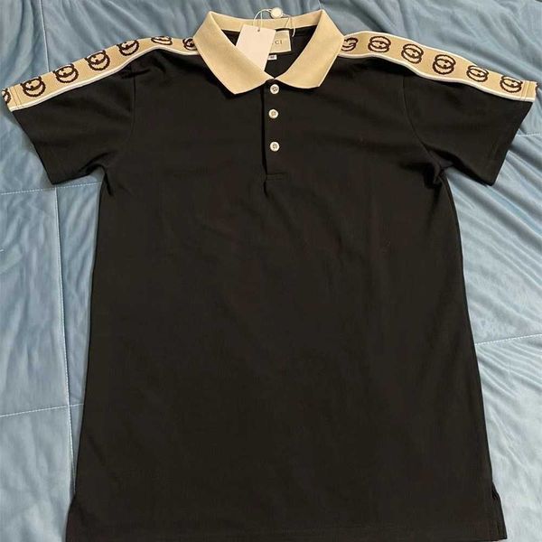 

mens designer polo shirts luxury polos casual t shirt snake bee letter print embroidery fashion high street man tee u5sw, White;black