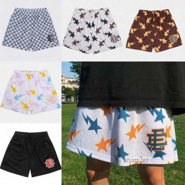 

designers summer mens shorts basic shorts casual mesh shorts newyork city skyline gym running fiess beach loose fashion brand short, White;black