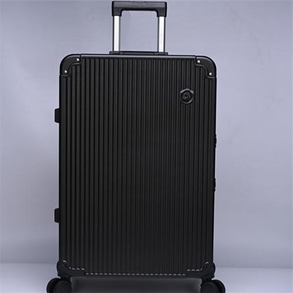 

luggage travel bags aluminum business trolley suitcases lapcpmpartment maletas pc smart suitcase luggage