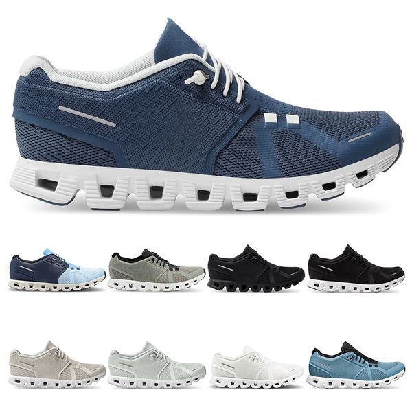 

designer oncloud 5 running shoes white black green mens womens outdoor sports sneakers trainers
