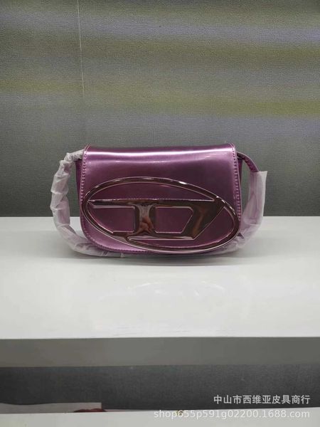 

2023 d bag designer new niche fashion diesels small square cowhide handbag one shoulder underarm women's trend ctnx