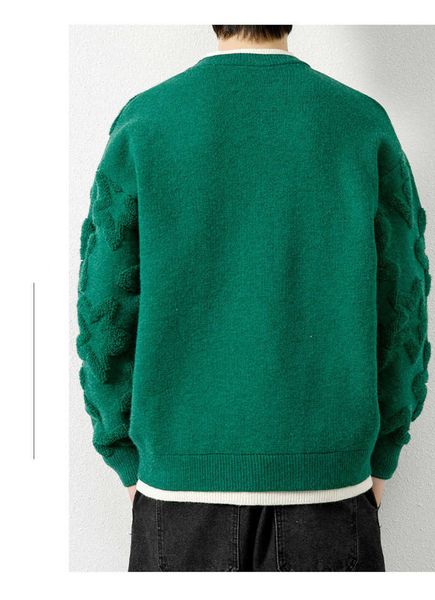 

2022 sweater compass armbands men's casual loose long sleeve pullover 8afw nc4l nbaw djq4 026y, White;black