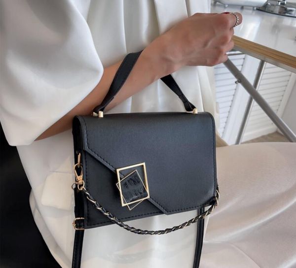 

foreign trade popular women's bag new fashion fashion simple shoulder bag female instagram net red fashion crossbody bag 01