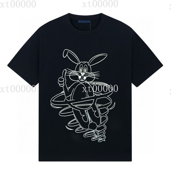

22ss designer letter printed t shirts tee sweatshirt fashion high street short sleeves summer casual t-shirt breathable men women crew neck, Black;brown