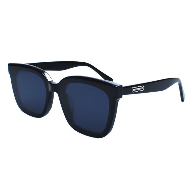 

2023gm new fashion glasses multi color pure sheet nylon lens sunglasses, White;black