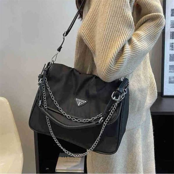 

designer luxury bags casual and cross nylon cloth armpit square