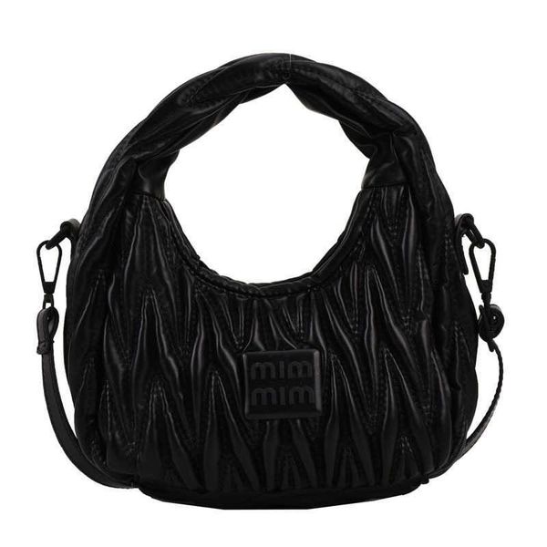

designer bags miu bag dumpling women's cloud underarm bag shoulder straddle bag handbag bowling bag hobo clutch xmwp