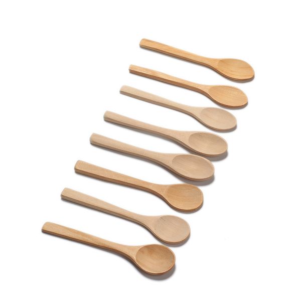 

Small Wood Spoon Can Be Coffee Spoon Children Spoon Honey Spoon Green Environmental Protection