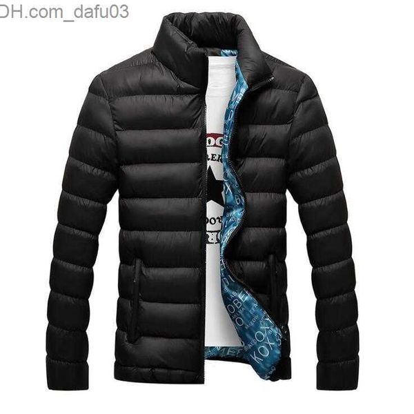 

men's down parkas new jackets parka men quality autumn winter warm outwear brand slim mens coats casual windbreak jackets men z230727, Black